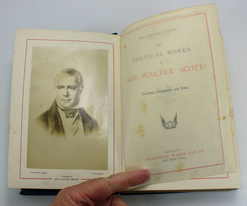 Scott with Photographs; The "Imperial Poets"; The Poetical Works of Sir Walter Scott