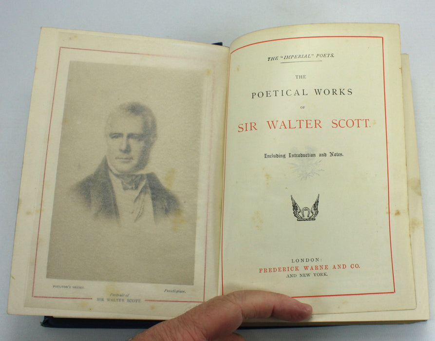 Scott with Photographs; The "Imperial Poets"; The Poetical Works of Sir Walter Scott