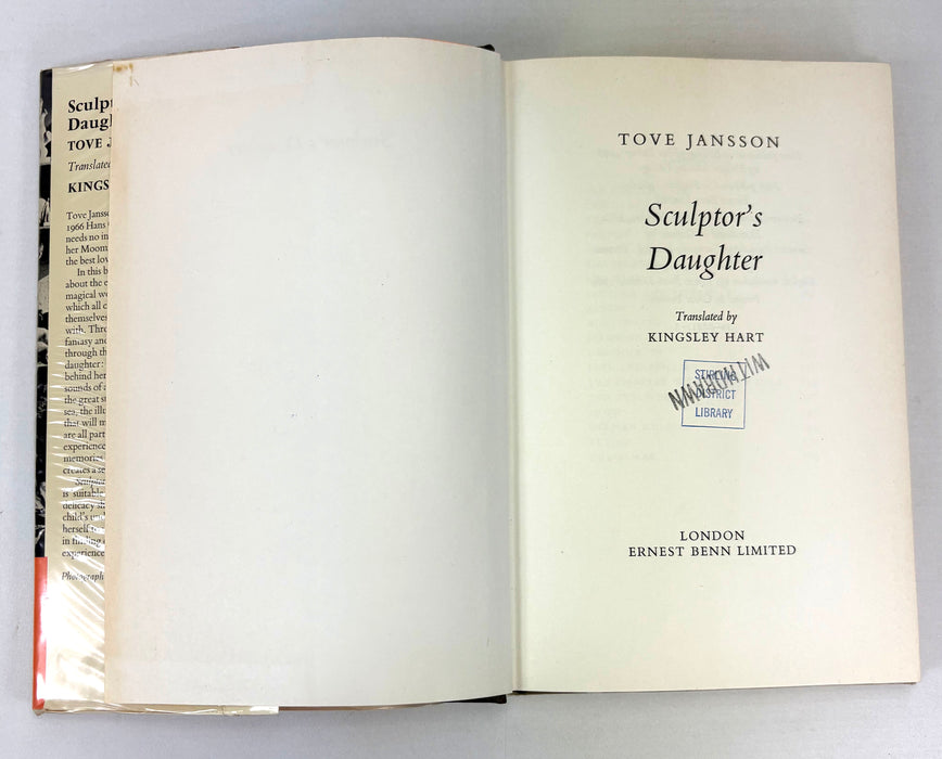 Sculptor's Daughter, Tove Jansson, first English translation, 1969