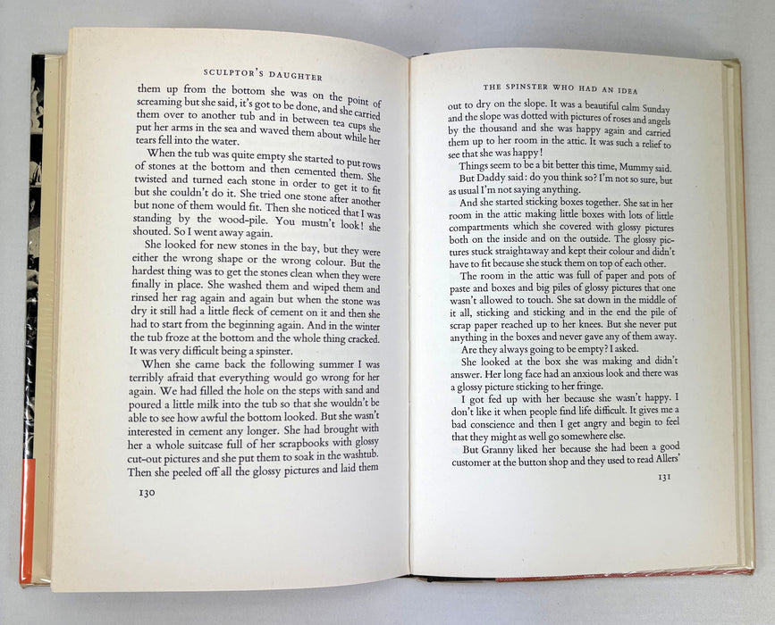 Sculptor's Daughter, Tove Jansson, first English translation, 1969