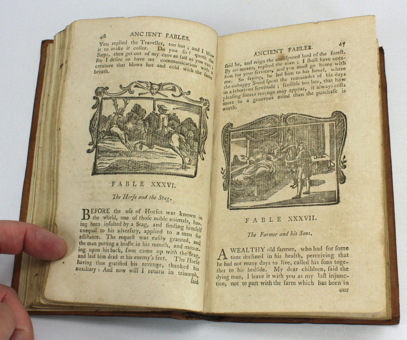 Select Fables of Aesop and Other Fabulists, R. Dodsley, c. 1800.