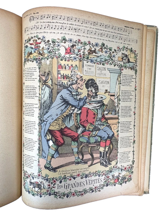 Seule Imagerie d'Epinal; Vieilles Eternelles Rondes et Chansons. c. 1890.