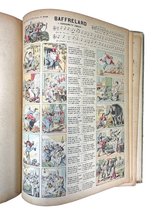 Seule Imagerie d'Epinal; Vieilles Eternelles Rondes et Chansons. c. 1890.