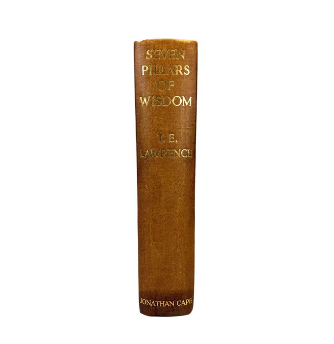 Seven Pillars of Wisdom, T.E. Lawrence, 1935, Jonathan Cape, first General Circulation edition, 1st impression,