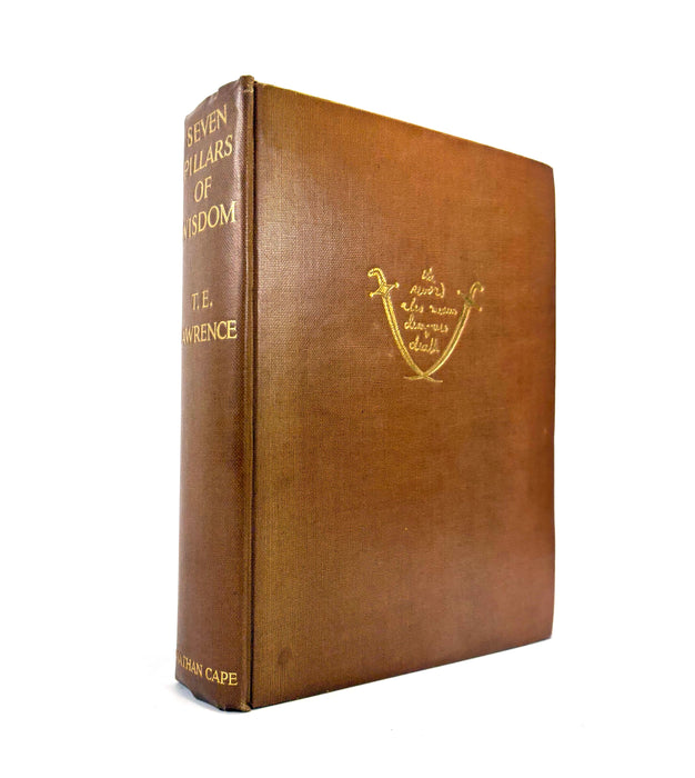 Seven Pillars of Wisdom, T.E. Lawrence, 1935 first General Circulation edition, 1st impression, Jonathan Cape