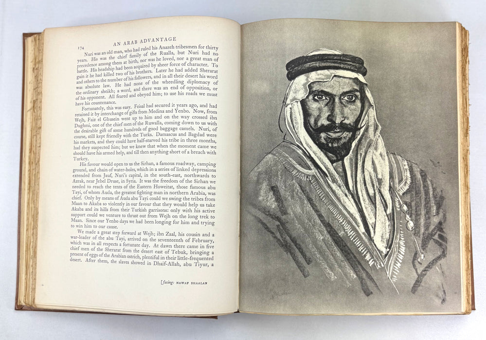 Seven Pillars of Wisdom, T.E. Lawrence, 1935 first General Circulation edition, 1st impression, Jonathan Cape