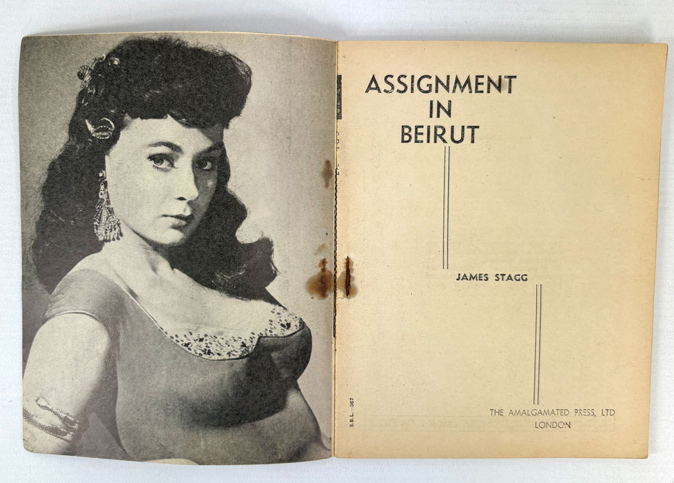 Sexton Blake Library; Assignment in Beirut, Lovely But Lethal!, and Somebody Wants Me Dead! 1956-1962