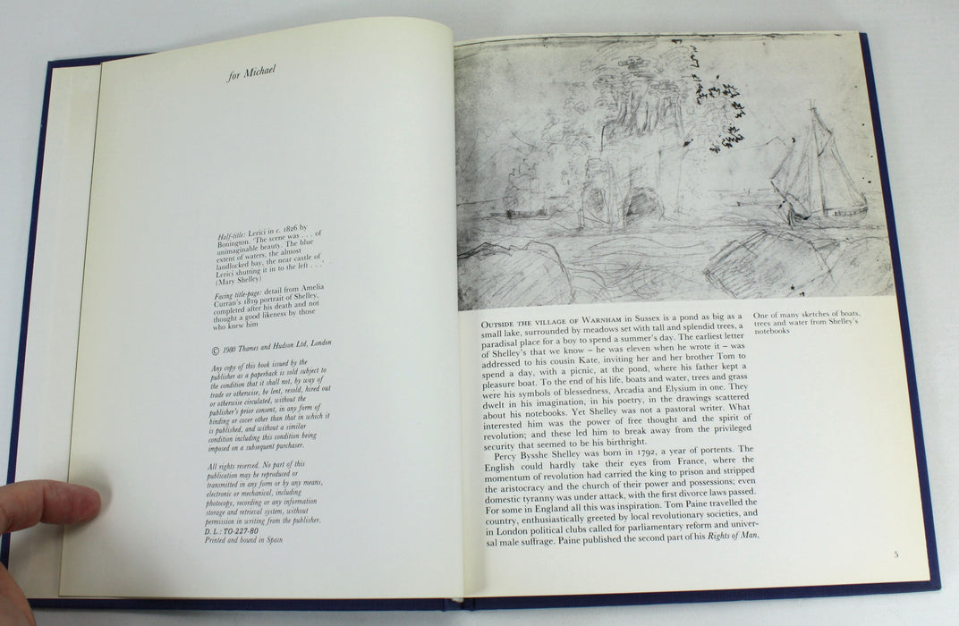 Shelley and His World, Claire Tomalin, 1980