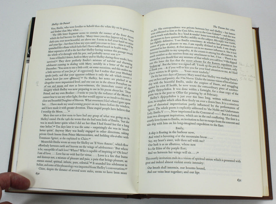 Shelley; the Pursuit, Richard Holmes, 1974