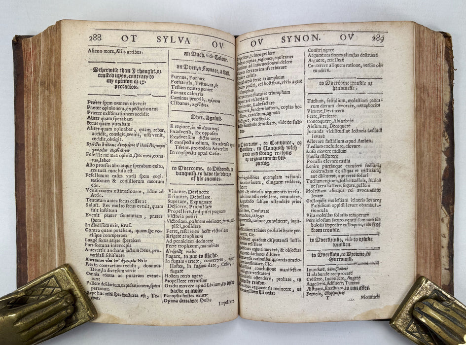 Simon Pelegromius. Synonymorum Sylva. London; Norton & Whitaker, 1632.