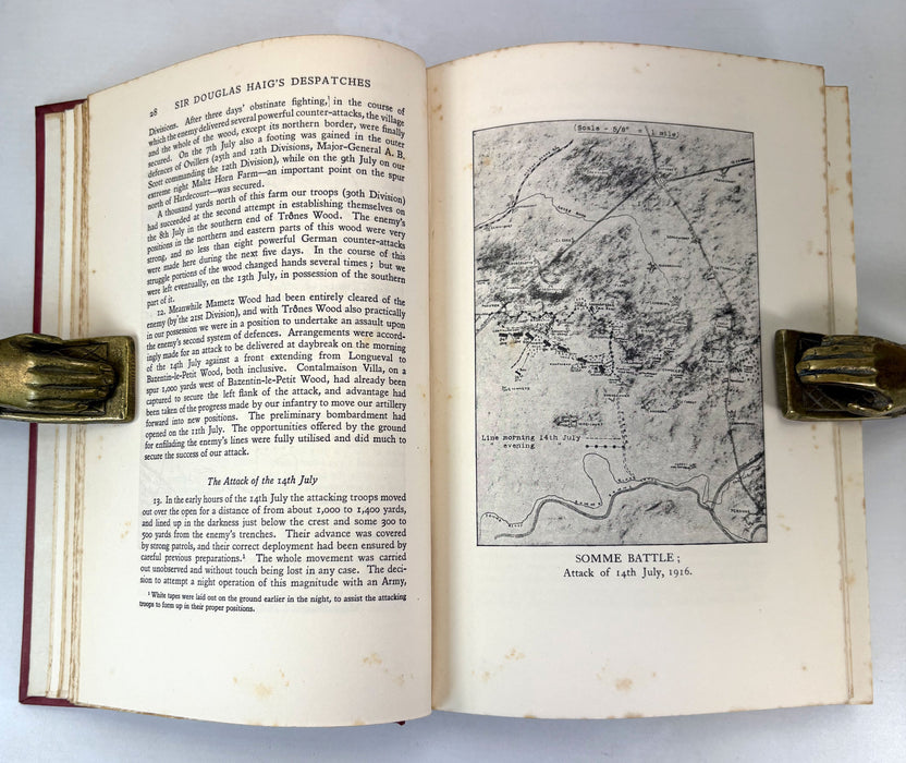Sir Douglas Haig's Despatches, edited by J.H. Boraston, 1919 first edition set, complete with Maps box