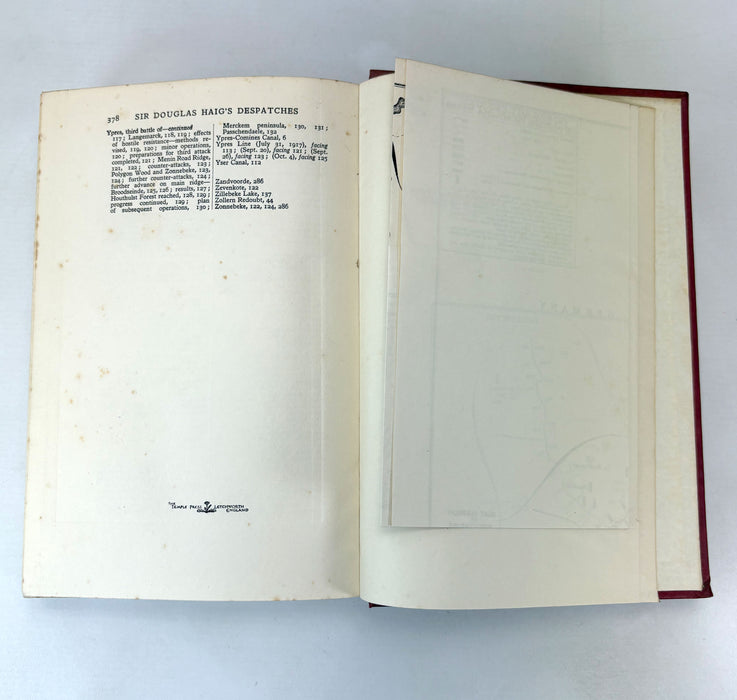 Sir Douglas Haig's Despatches, edited by J.H. Boraston, 1919 first edition set, complete with Maps box