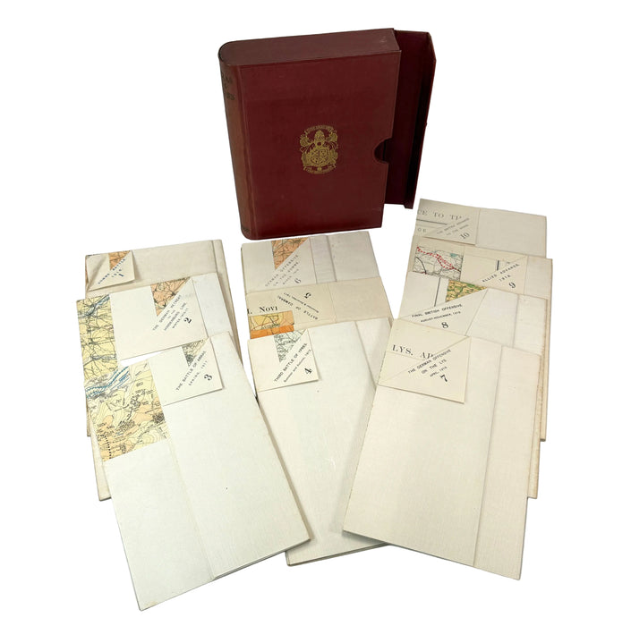 Sir Douglas Haig's Despatches, edited by J.H. Boraston, 1919 first edition set, complete with Maps box