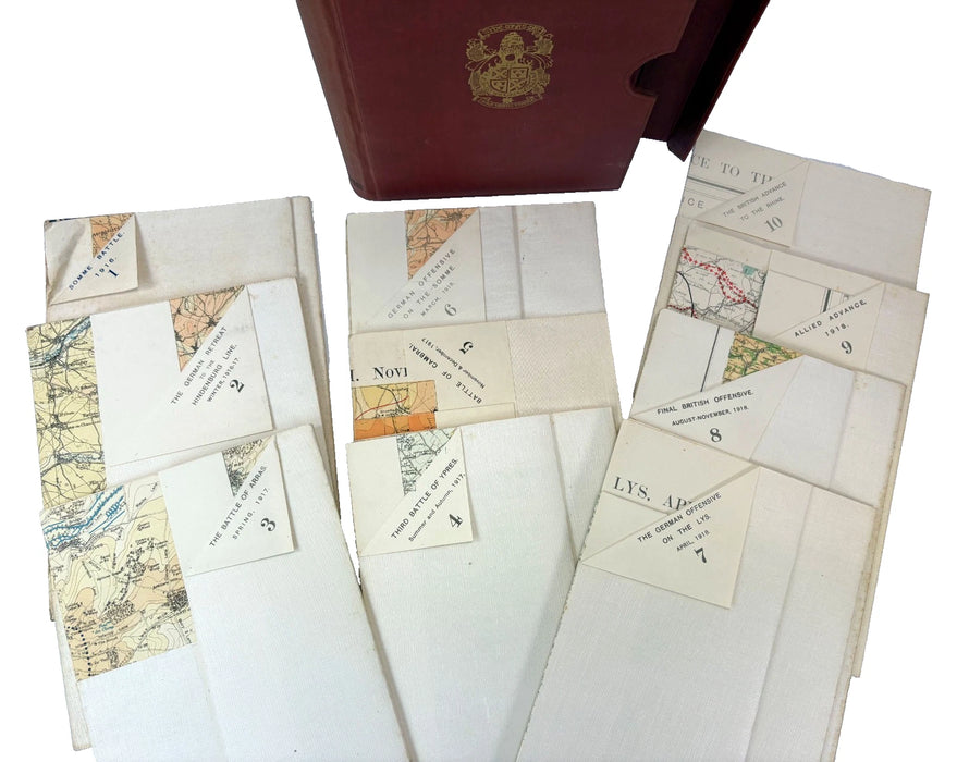 Sir Douglas Haig's Despatches, edited by J.H. Boraston, 1919 first edition set, complete with Maps box