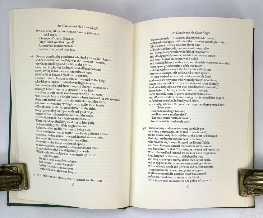 Sir Gawain & The Green Knight, Pearl and Sir Orfeo. Translated by J.R.R. Tolkien, 1975 first edition