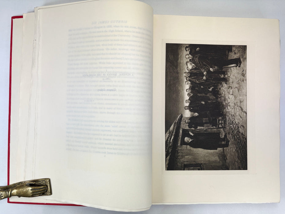 Sir James Guthrie; A Biography, Sir James L. Caw, 1932, Fine copy in Original Presentation Box