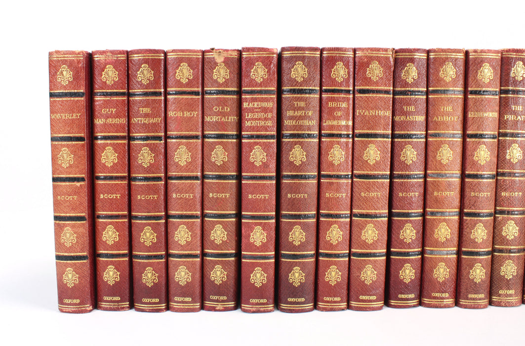 Sir Walter Scott; The Waverley Novels, Henry Frowde / Oxford University Press edition, 24 Volumes complete, 1912