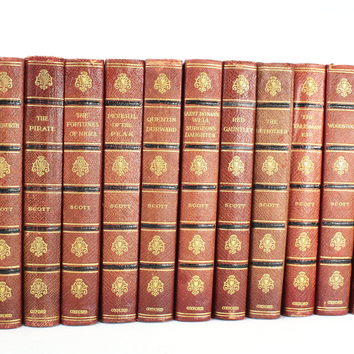 Sir Walter Scott; The Waverley Novels, Henry Frowde / Oxford University Press edition, 24 Volumes complete, 1912