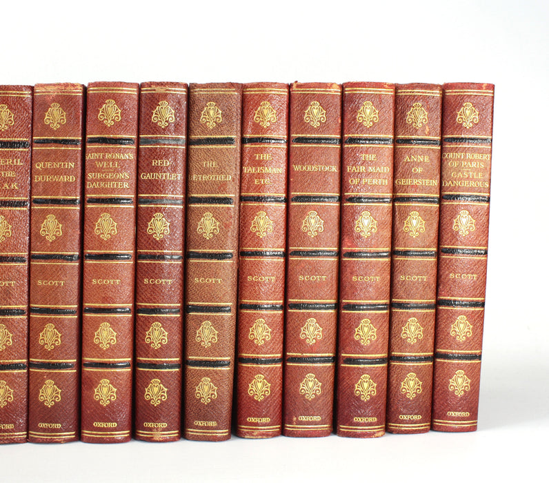 Sir Walter Scott; The Waverley Novels, Henry Frowde / Oxford University Press edition, 24 Volumes complete, 1912