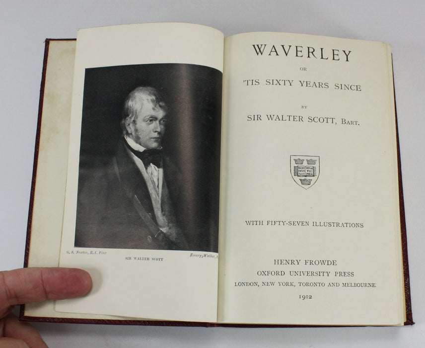 Sir Walter Scott; The Waverley Novels, Henry Frowde / Oxford University Press edition, 24 Volumes complete, 1912