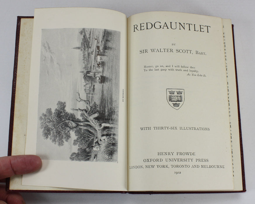 Sir Walter Scott; The Waverley Novels, Henry Frowde / Oxford University Press edition, 24 Volumes complete, 1912