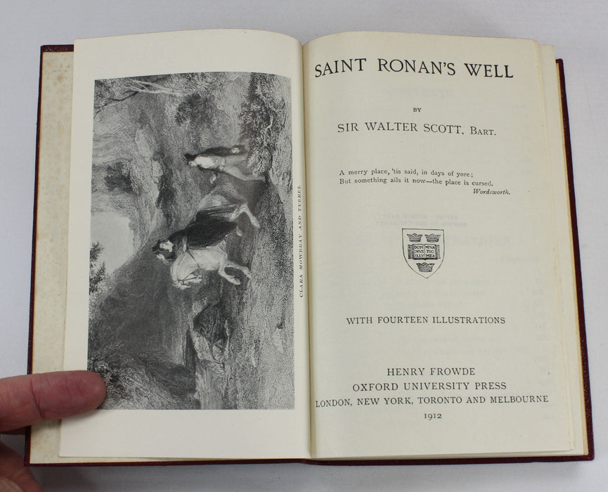 Sir Walter Scott; The Waverley Novels, Henry Frowde / Oxford University Press edition, 24 Volumes complete, 1912