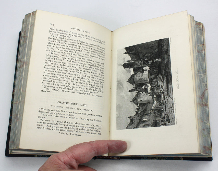 Sir Walter Scott, The Waverley Novels Centenary Edition set, exceptional 1871 fine Zaehnsdorf binding