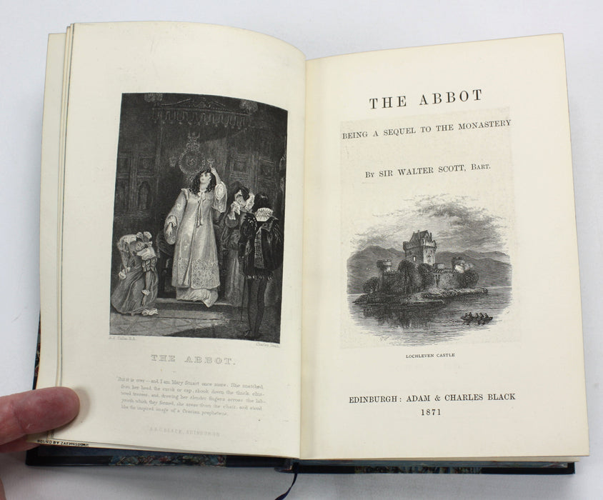 Sir Walter Scott, The Waverley Novels Centenary Edition set, exceptional 1871 fine Zaehnsdorf binding