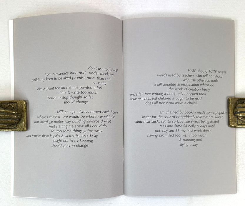 Sixteen Occasional Poems, 1990-2000, by Alasdair Gray. Morag McAlpine, 2000.