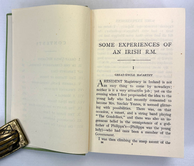 Some Experiences of an Irish R.M., E. OE. Somerville and Martin Ross, Thomas Nelson & Sons, c. 1938