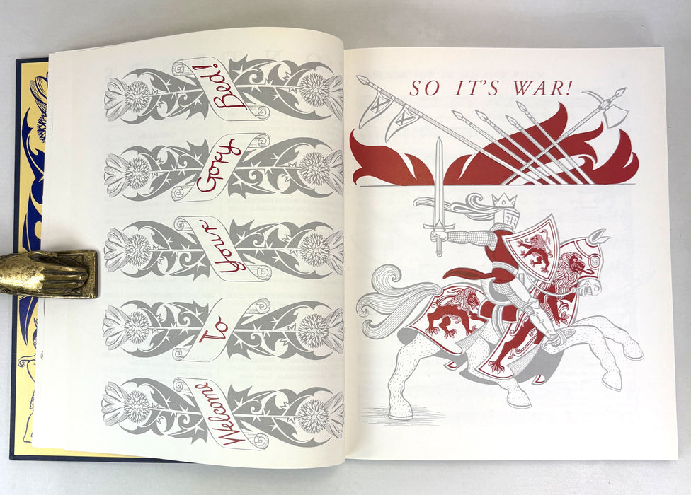 Songs of Scotland. Edited by Wilma Paterson and Illustrated by Alasdair Gray, 1996. Scarce withdrawn first impression.