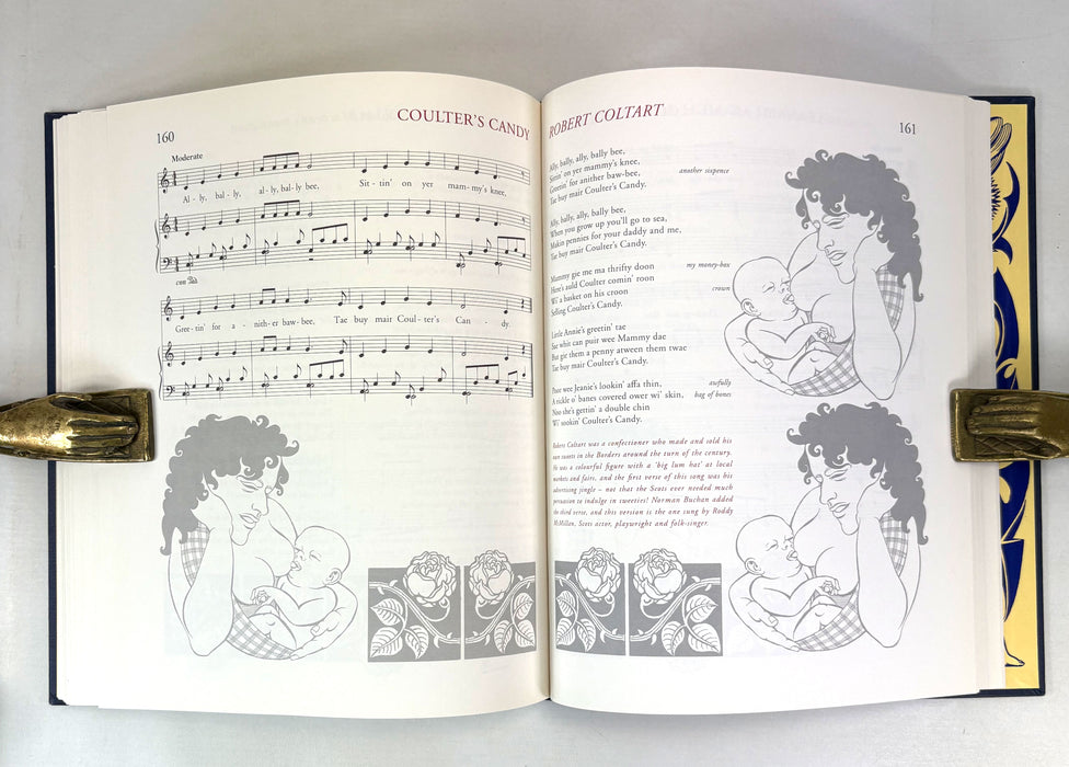 Songs of Scotland. Edited by Wilma Paterson and Illustrated by Alasdair Gray, 1996. Scarce withdrawn first impression.