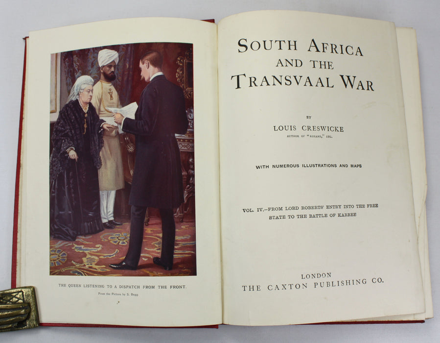 South Africa and The Transvaal War, Louis Creswicke, 7 Volumes, Caxton, c. 1900