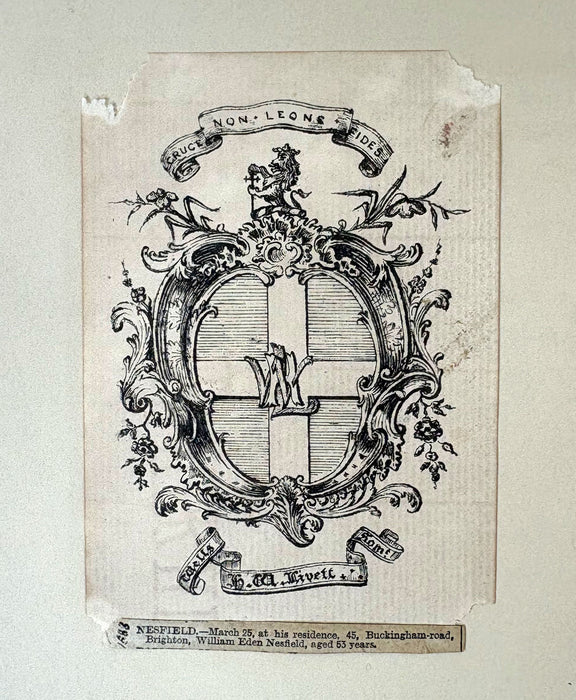 Specimens of Mediaeval Architecture, W. Eden Nesfield, 1862
