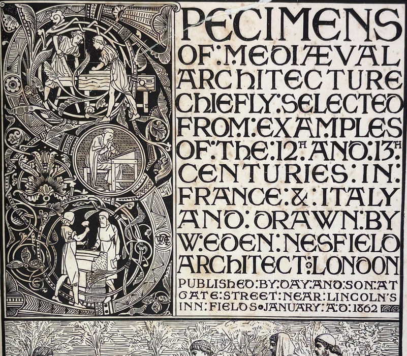 Specimens of Mediaeval Architecture, W. Eden Nesfield, 1862