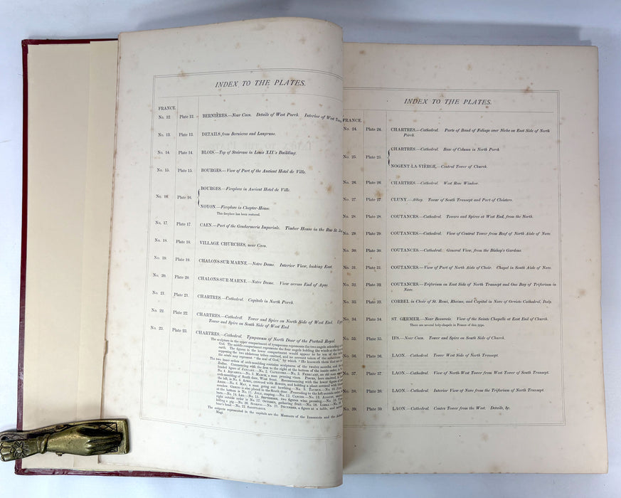 Specimens of Mediaeval Architecture, W. Eden Nesfield, 1862
