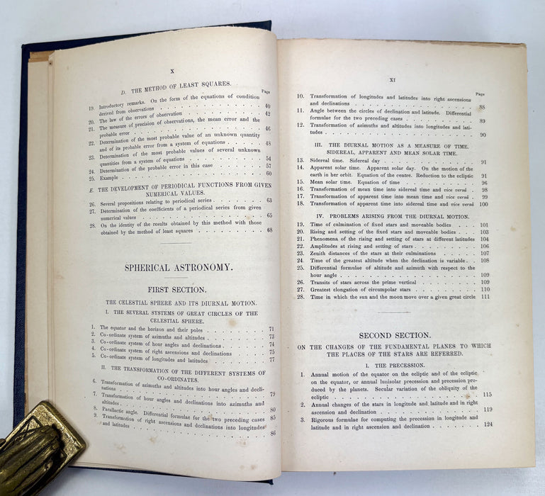Spherical Astronomy, F. Brunnow, Berlin & London, 1865
