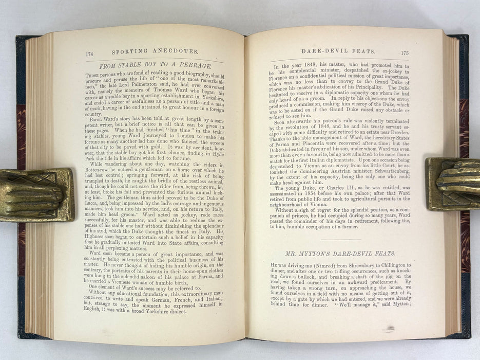 Sporting Anecdotes, Being Anecdotal Annals, Descriptions, Tales and Incidents, by "Ellangowan", 1889