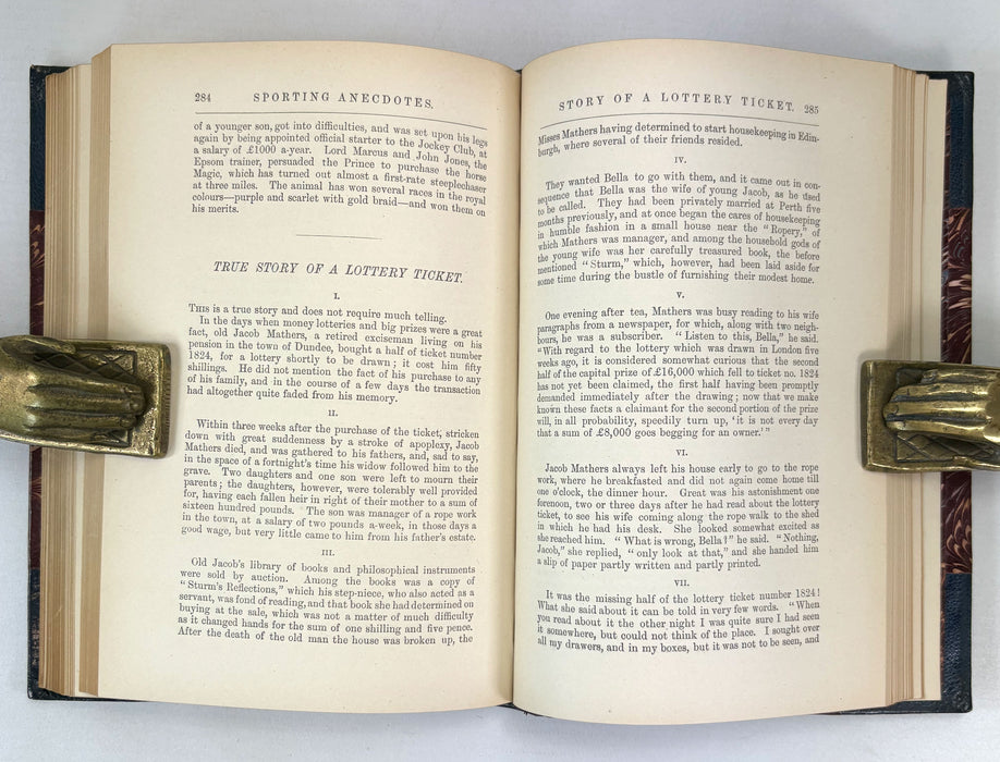 Sporting Anecdotes, Being Anecdotal Annals, Descriptions, Tales and Incidents, by "Ellangowan", 1889