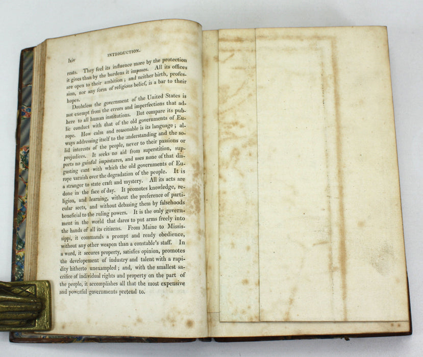 Statistical, Political, and Historical Account of the United States of North America, D.B. Warden, 1819, 3 Vols complete