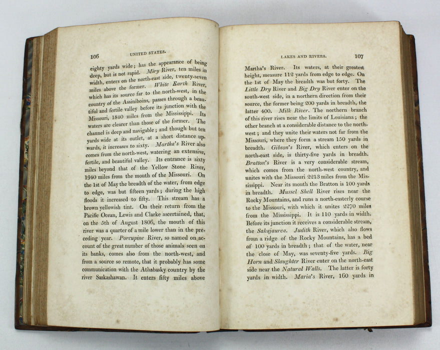 Statistical, Political, and Historical Account of the United States of North America, D.B. Warden, 1819, 3 Vols complete