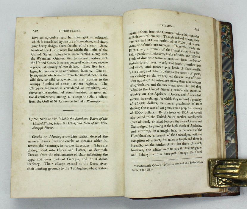 Statistical, Political, and Historical Account of the United States of North America, D.B. Warden, 1819, 3 Vols complete