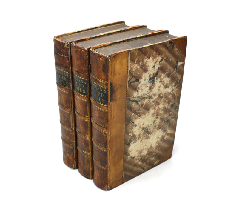 Statistical, Political, and Historical Account of the United States of North America, D.B. Warden, 1819, 3 Vols complete