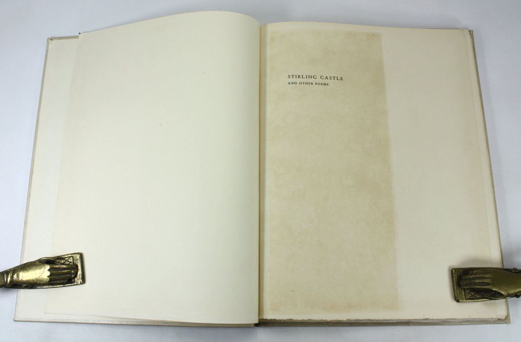 Stirling Castle and Other Poems, Maimie A. Richardson, 1934