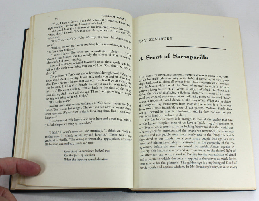 Stories for Tomorrow; An Anthology of Modern Science Fiction, William Sloane, 1955