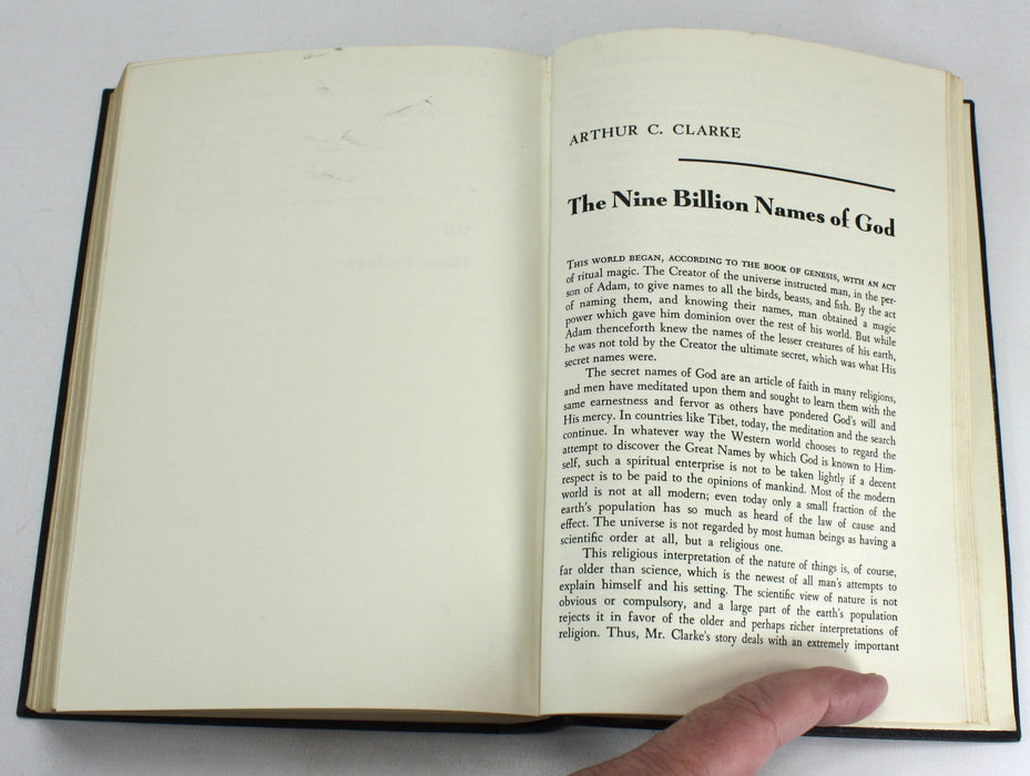 Stories for Tomorrow; An Anthology of Modern Science Fiction, William Sloane, 1955
