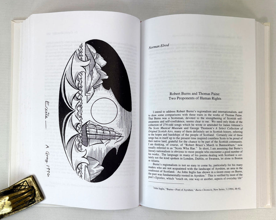 Studies in Scottish Literature, Volume XXX, University of South Carolina, 1998 (Robert Burns interest, with illustrations by Alasdair Gray)
