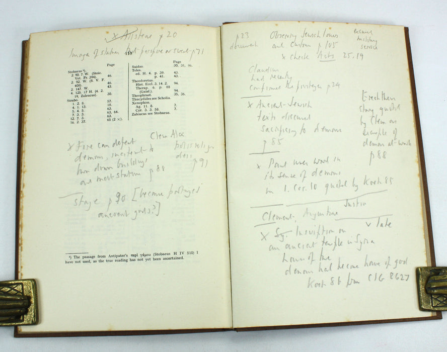 δεισιδαιμονία (Superstition); A contribution to the knowledge of the religious terminology in Greek. Doctoral Thesis. Peter John Koets, 1929