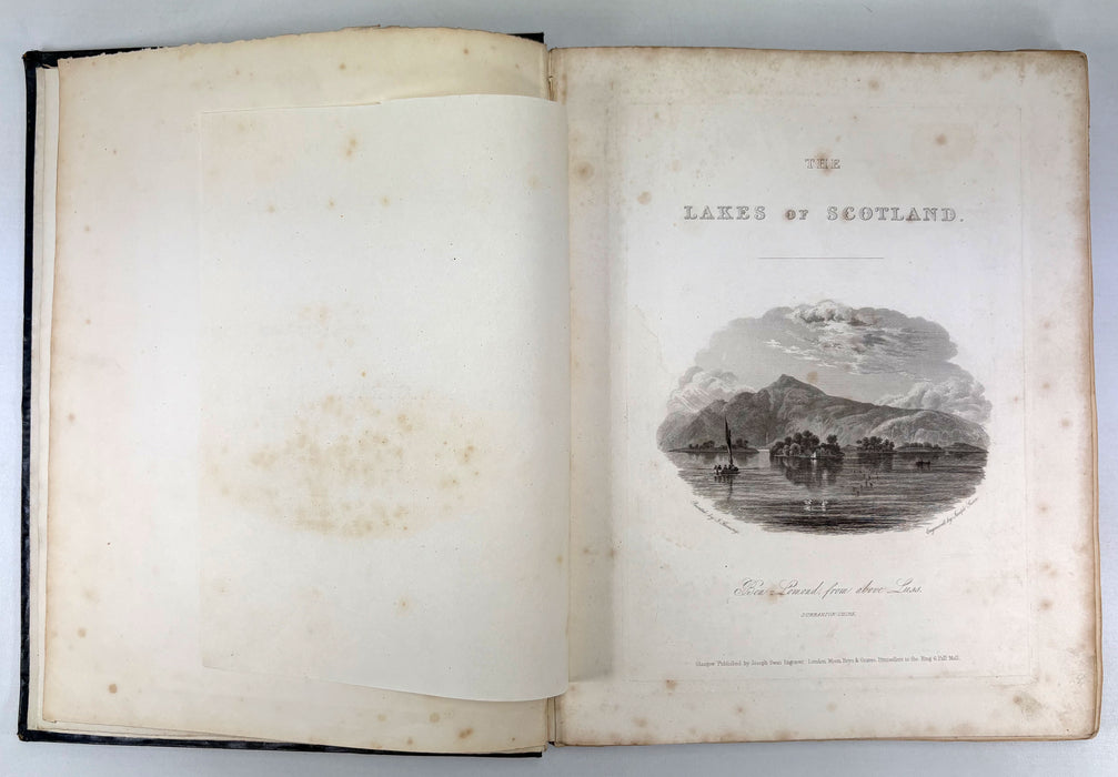Swan's Views of the Lakes of Scotland, Parts 1-8 Proof Copy - Sales Prospectus, c. 1836