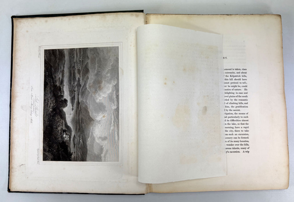 Swan's Views of the Lakes of Scotland, Parts 1-8 Proof Copy - Sales Prospectus, c. 1836